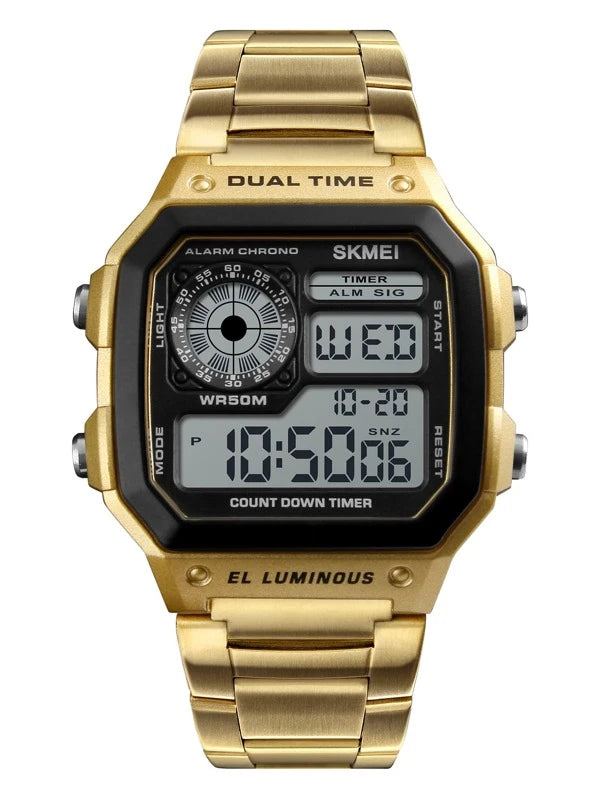 RELAJ ELEGANTE DORADO ACERO