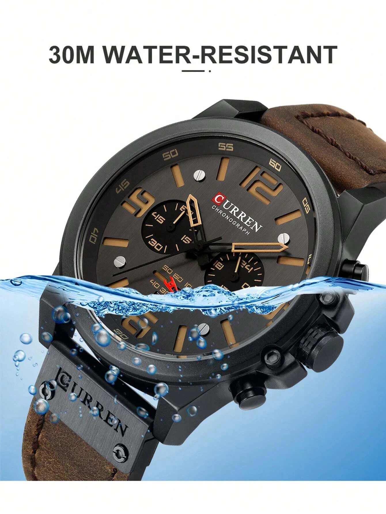 RELOJ CURREN ESFERA TRIPLE