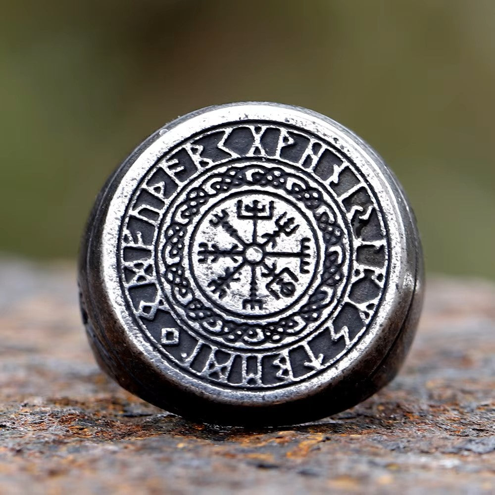 ANILLO BRUJULA VIKINGA