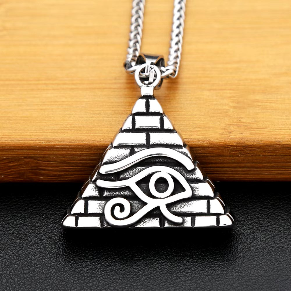 COLLAR OJO DE HORUS TRIANGULO