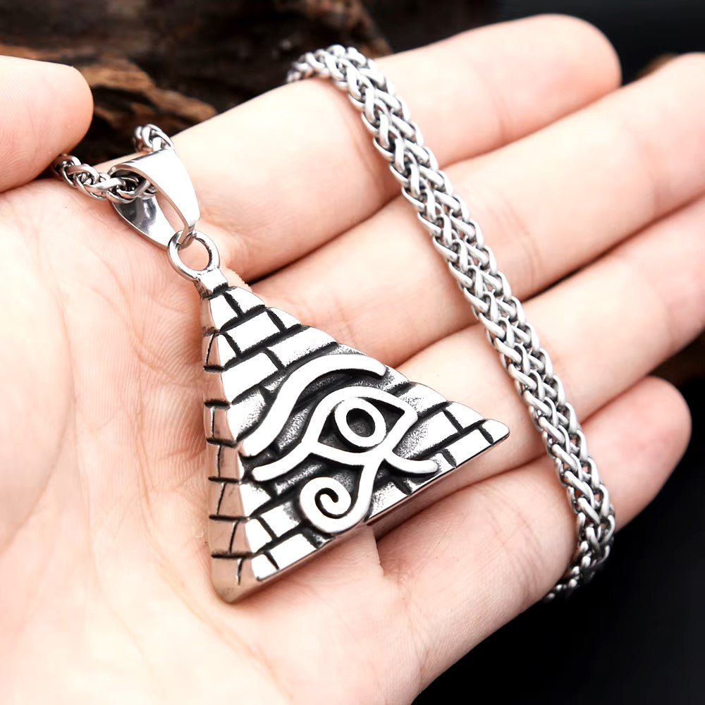 COLLAR OJO DE HORUS TRIANGULO