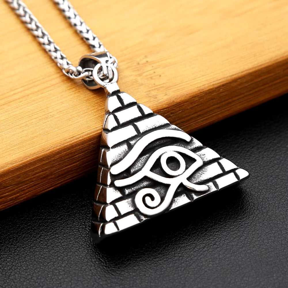 COLLAR OJO DE HORUS TRIANGULO