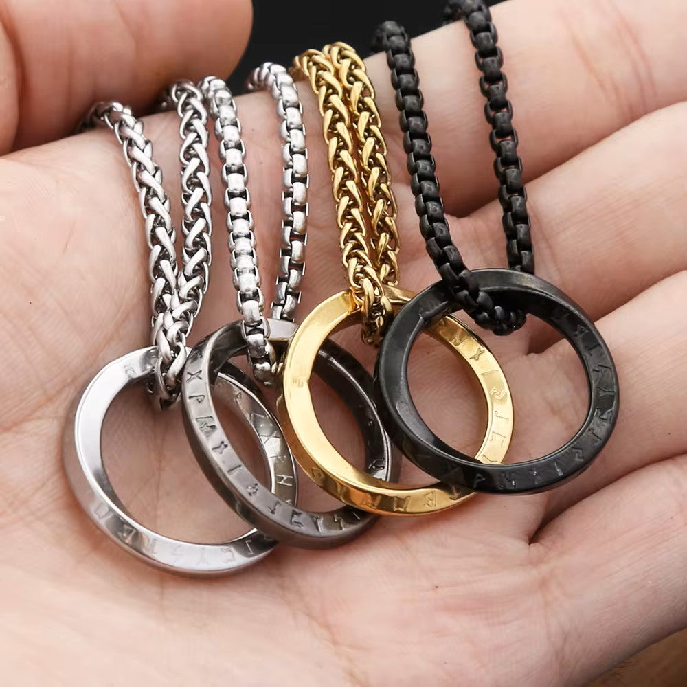 COLLAR CIRCULO VIKINGO