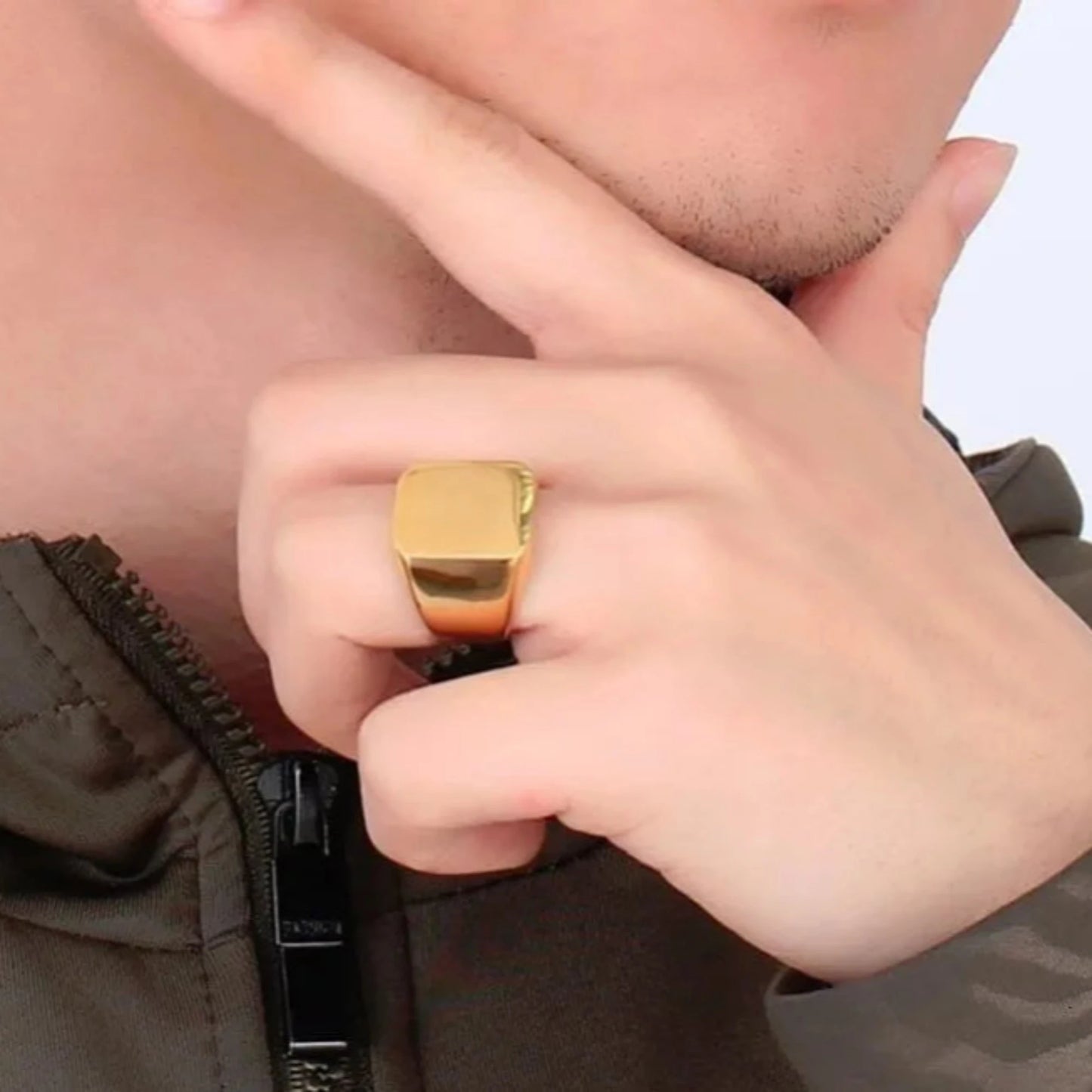 ANILLO ELEGANTE DORADO