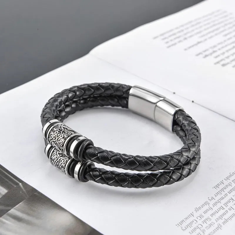 PULSERA DOBLE RUNAS VIKINGAS