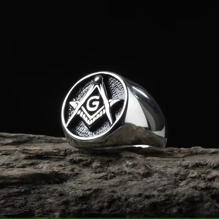 ANILLO MASON PLATEADO