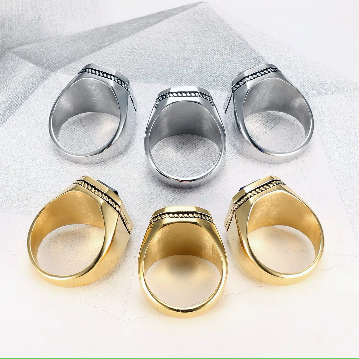 ANILLO RECTANGULAR PIEDRA
