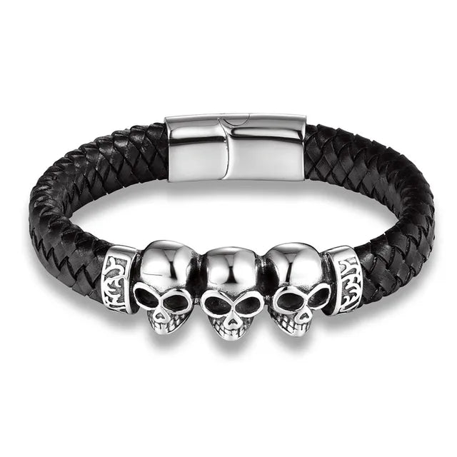 PULSERA TRES CALAVERAS