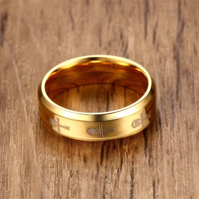 ANILLO LISO EGIPCIO