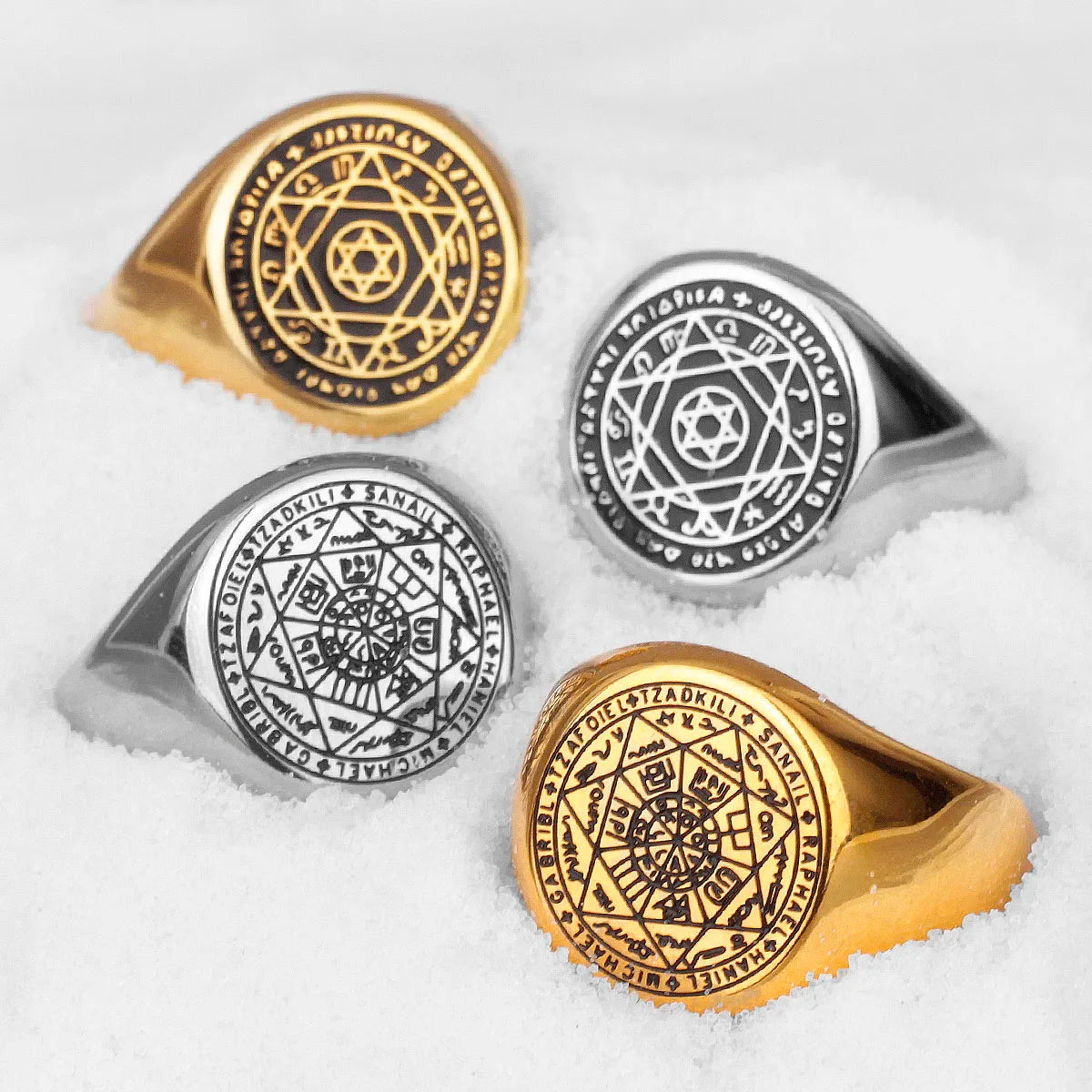 ANILLO SELLO 7 ARCANGELES