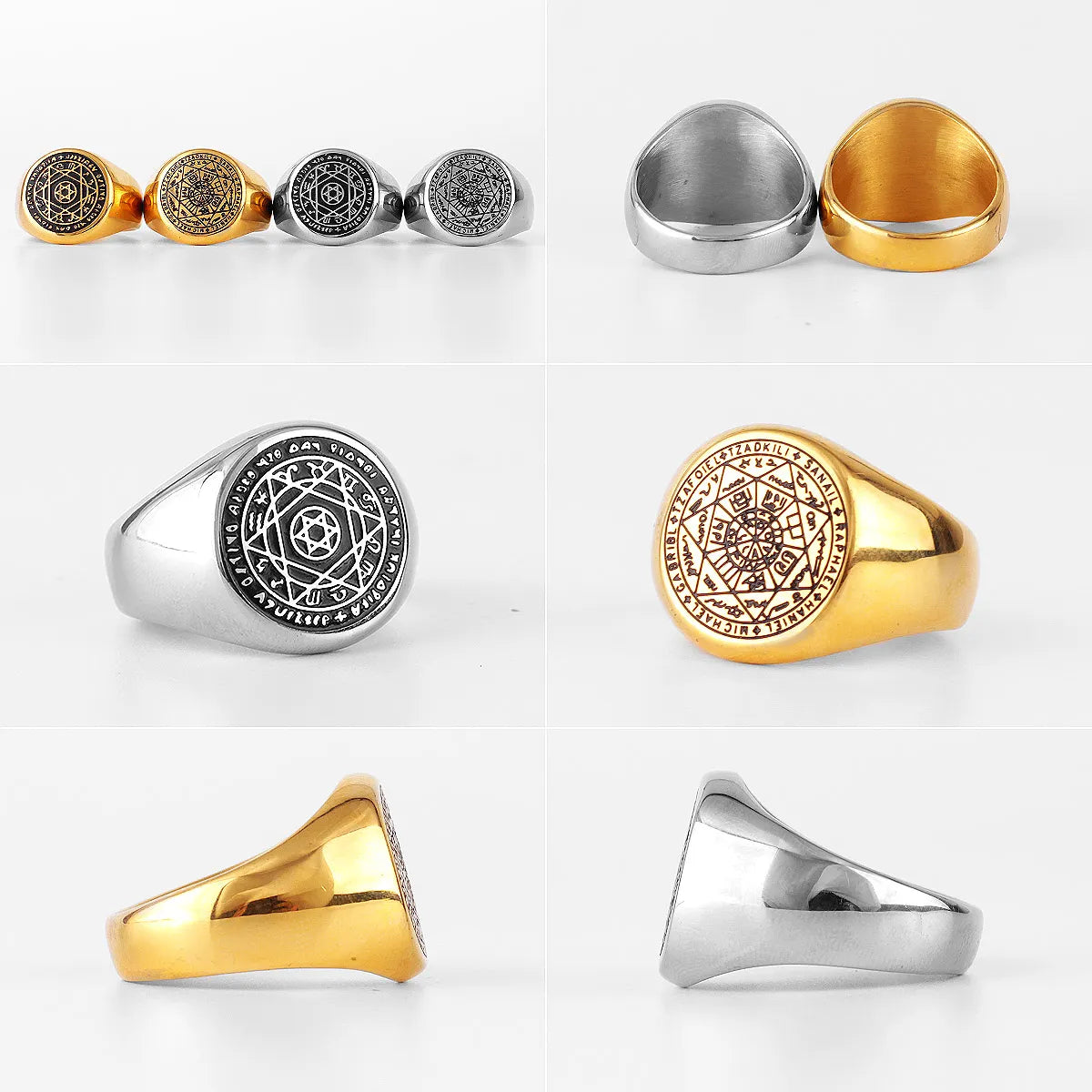 ANILLO SELLO 7 ARCANGELES
