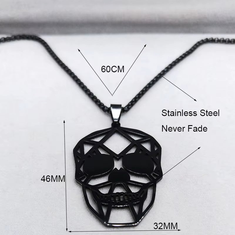 COLLAR CALAVERA HUECA