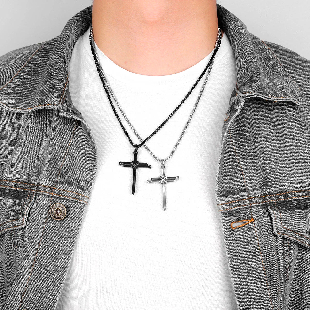 COLLAR CRUZ CLAVOS