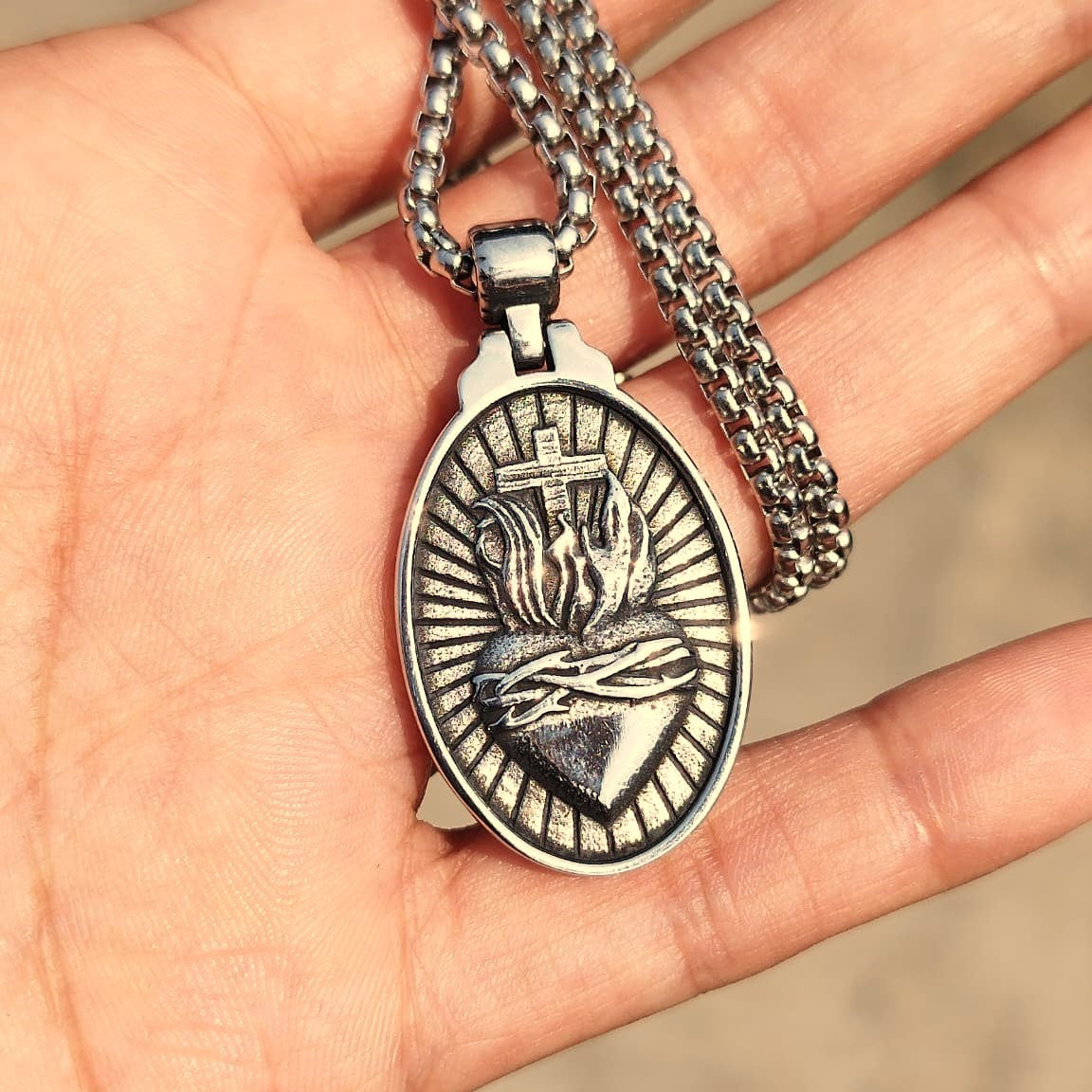 COLLAR JESUS REVERSIBLE
