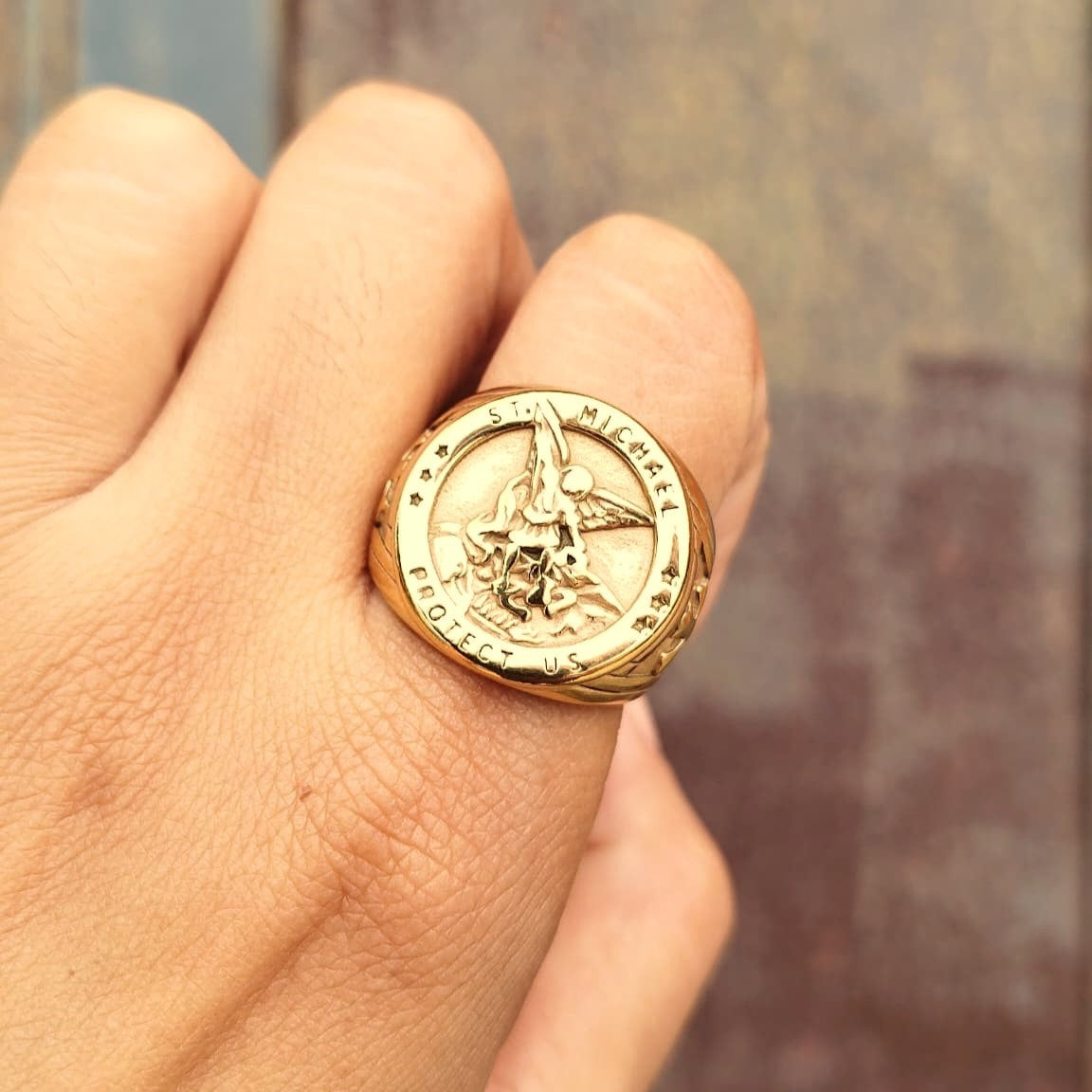 ANILLO SAN MIGUEL DORADO