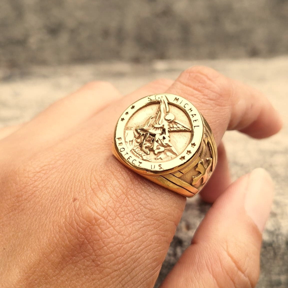ANILLO SAN MIGUEL DORADO