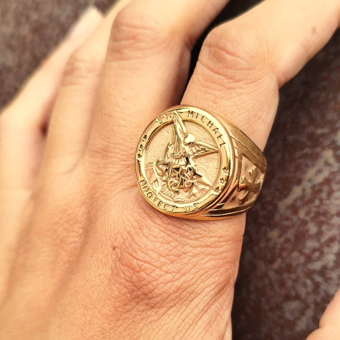 ANILLO SAN MIGUEL DORADO