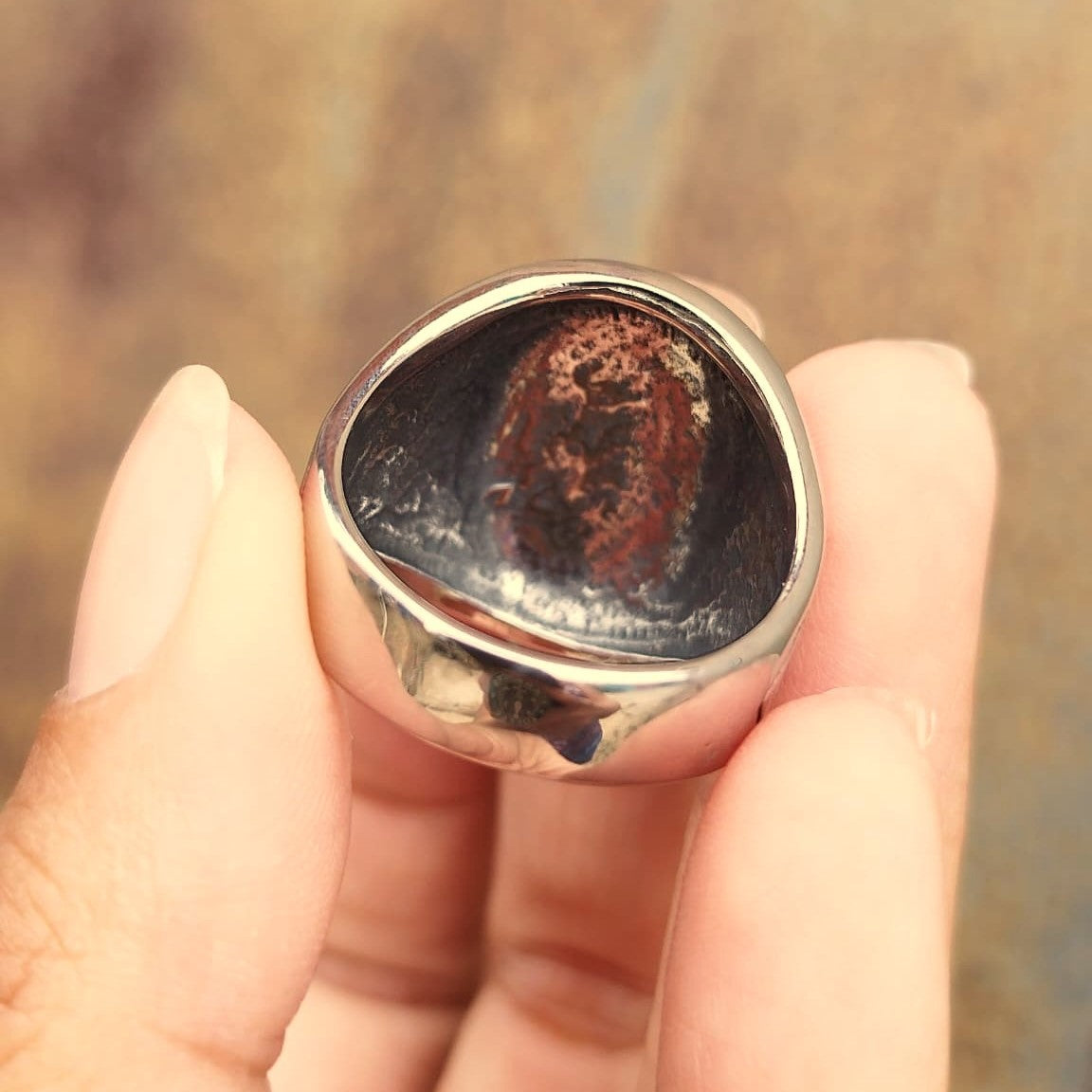 ANILLO ARMADA PLATEADO
