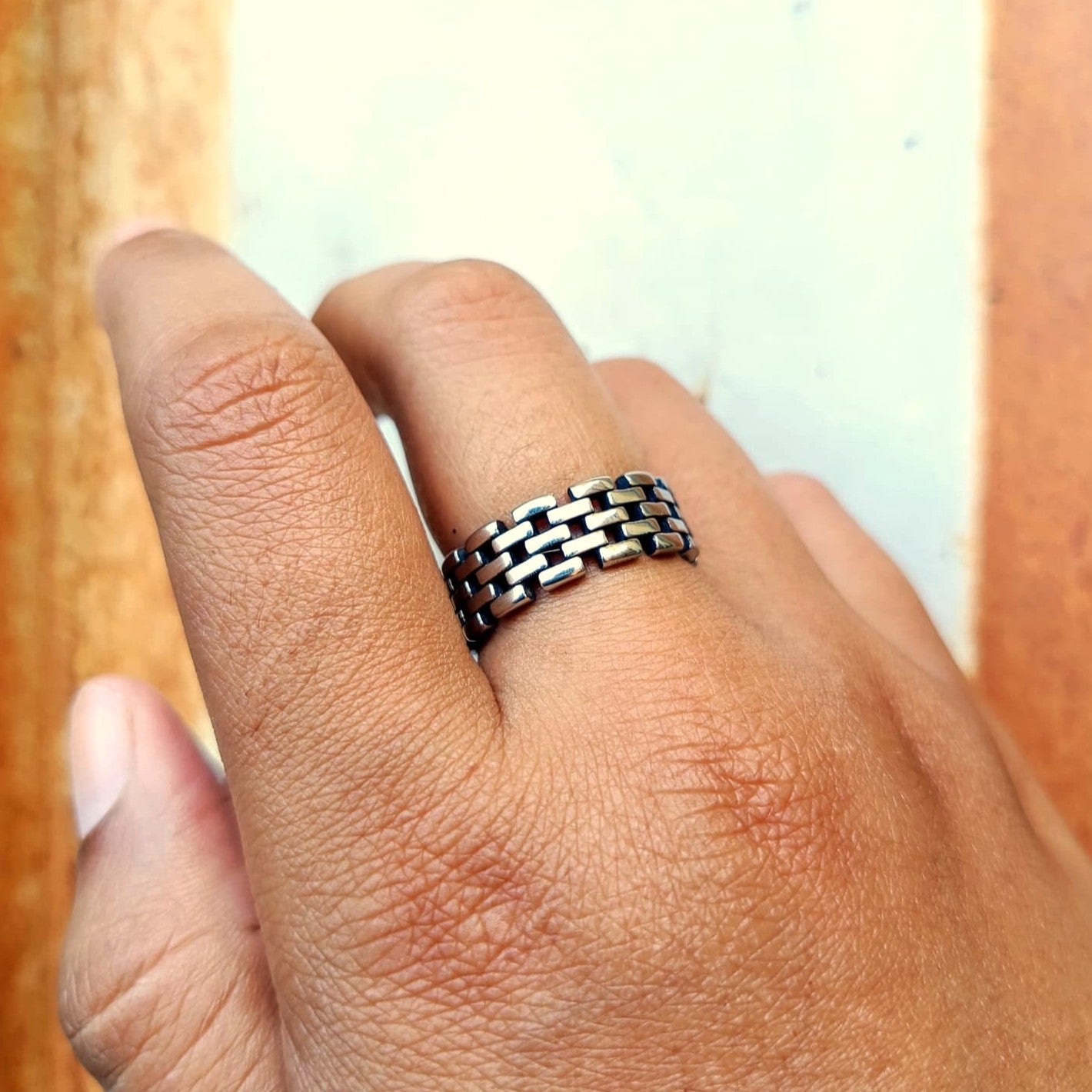 ANILLO TIPO CADENA