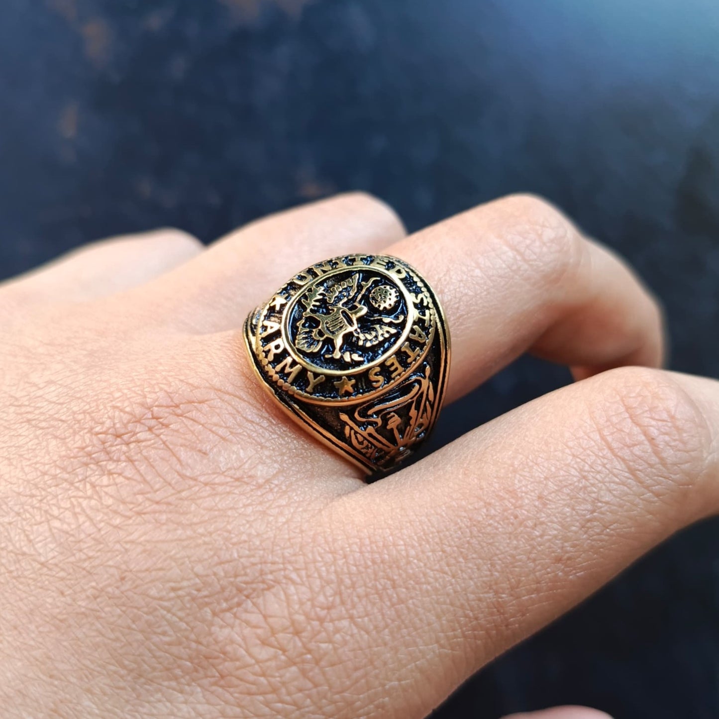ANILLO ARMADA ESTADOS UNIDOS