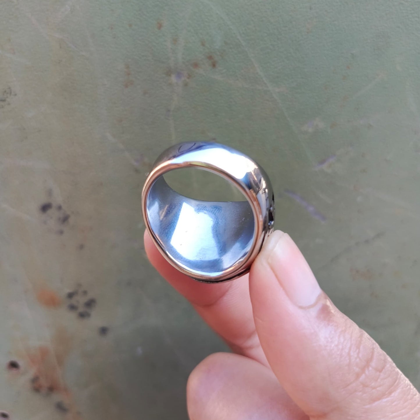 ANILLO SAN MIGUEL ARCANGEL PLATEADO