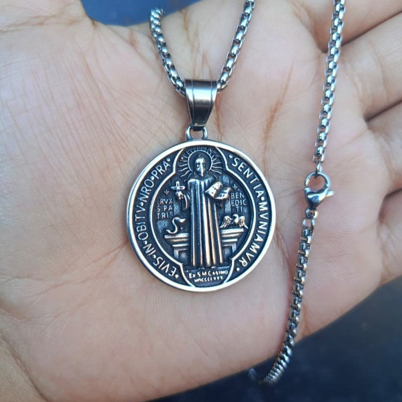 COLLAR SAN BENITO PLATEADO REVERSIBLE 2