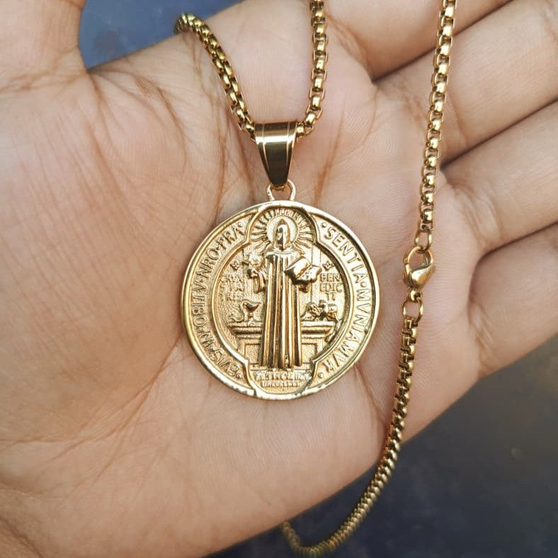 COLLAR SAN BENITO DORADO REVERSIBLE 2