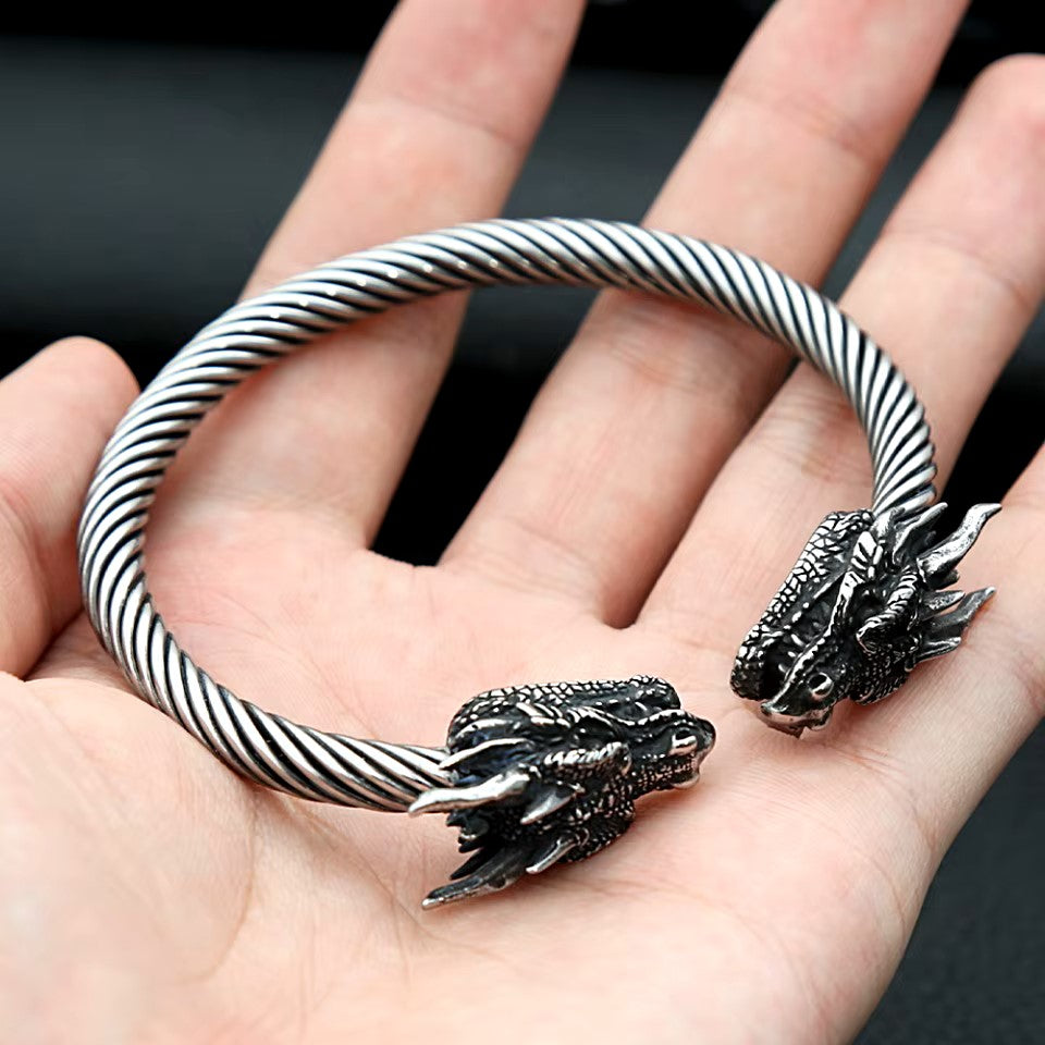 PULSERA VIKINGA LOBOS