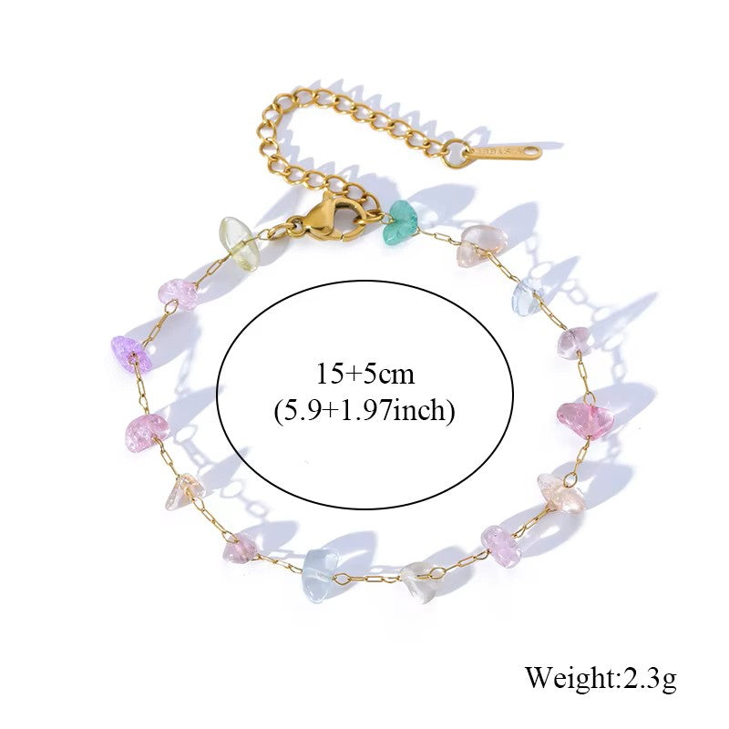 SET COLLAR Y PULSERA PIEDRAS