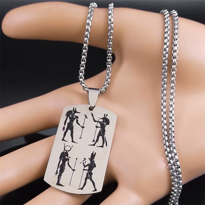 COLLAR PLACA EGIPCIA 1