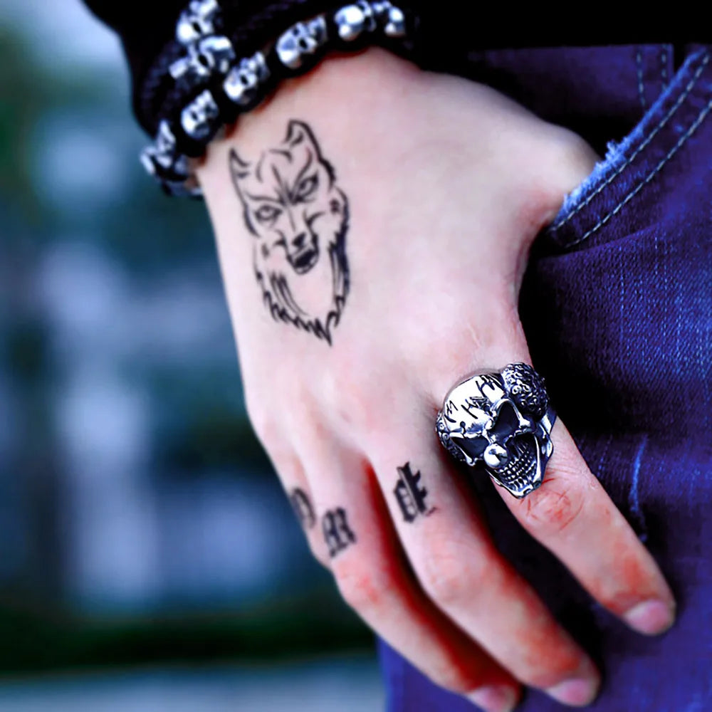 ANILLO CALAVERA JOKER