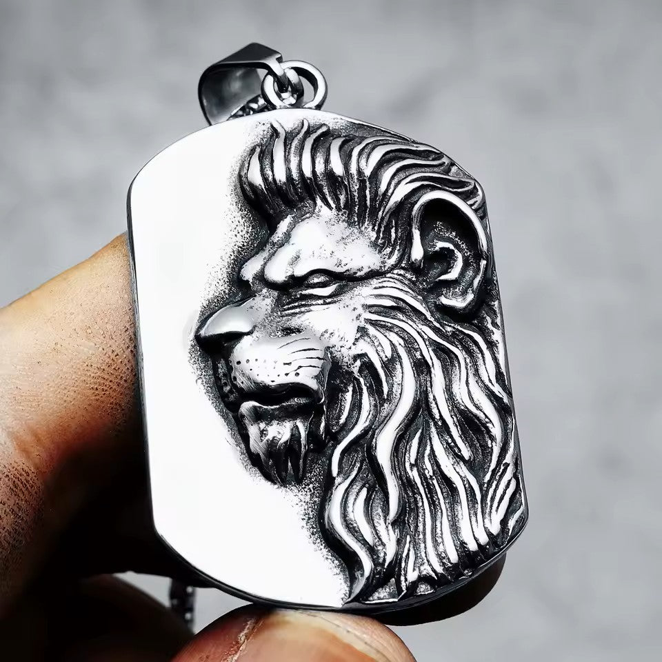 COLLAR LEON PLACA