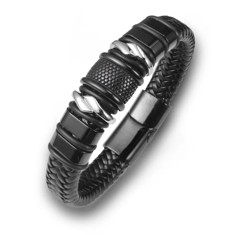 PULSERA ELEGANTE DOBLE TEJIDO