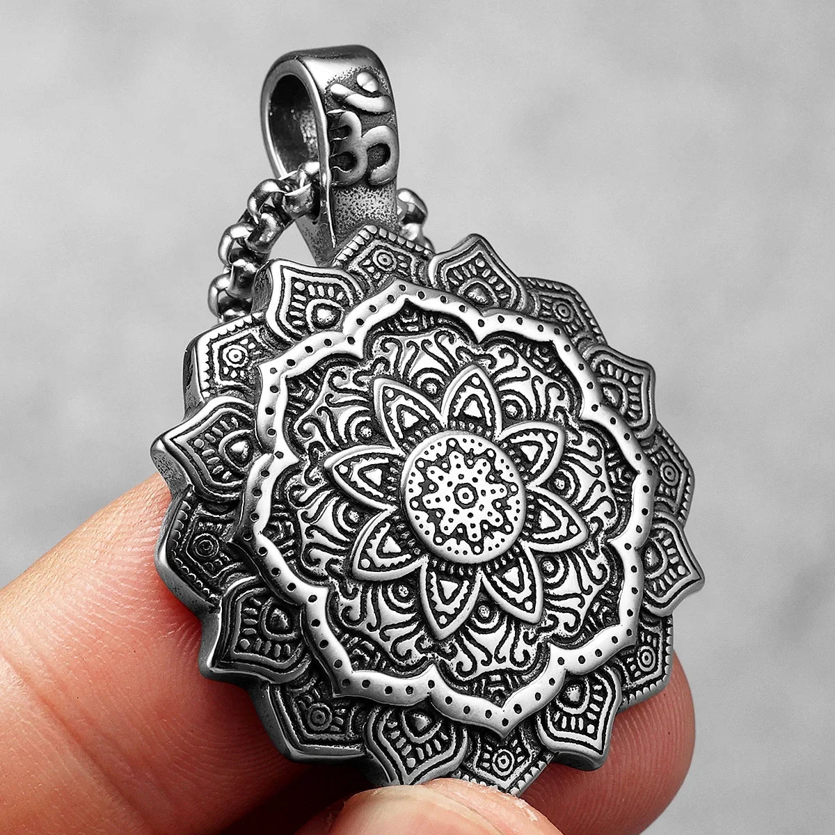 COLLAR FLOR MANDALA LOTUS