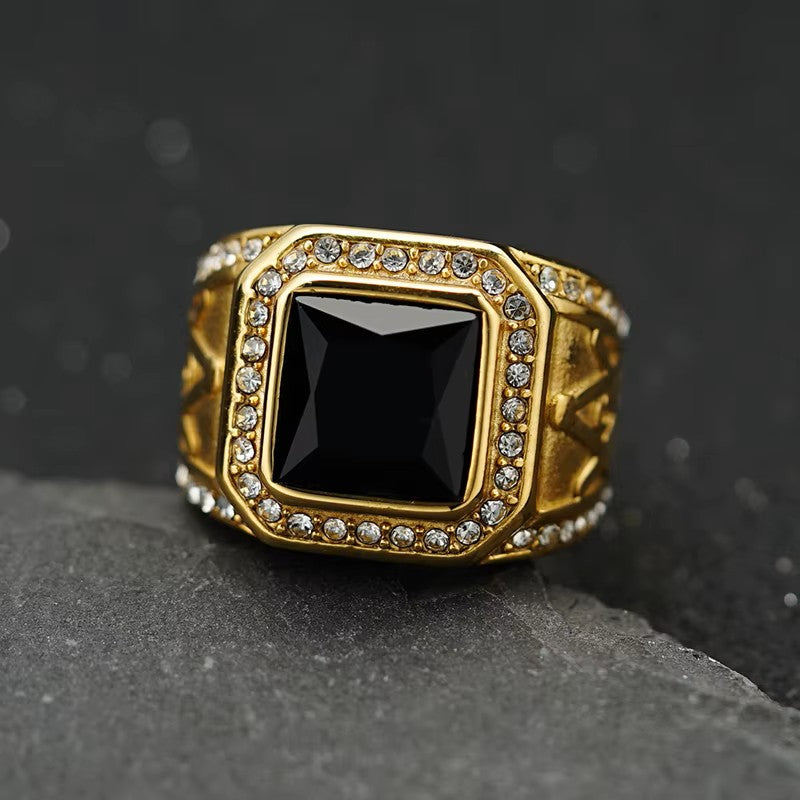 ANILLO MASON CON PIEDRA