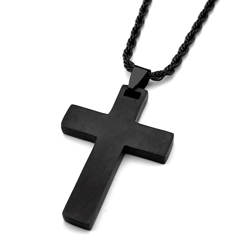 COLLAR CRUZ NEGRA