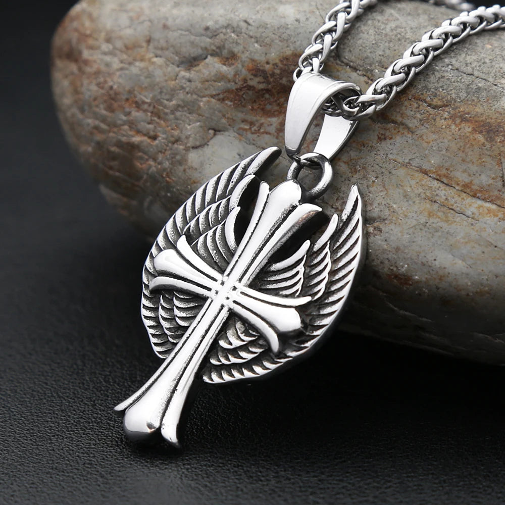 COLLAR CRUZ DE ANGEL
