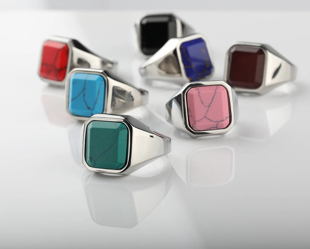 ANILLOS ELEGANTES DIFERENTES PIEDRAS