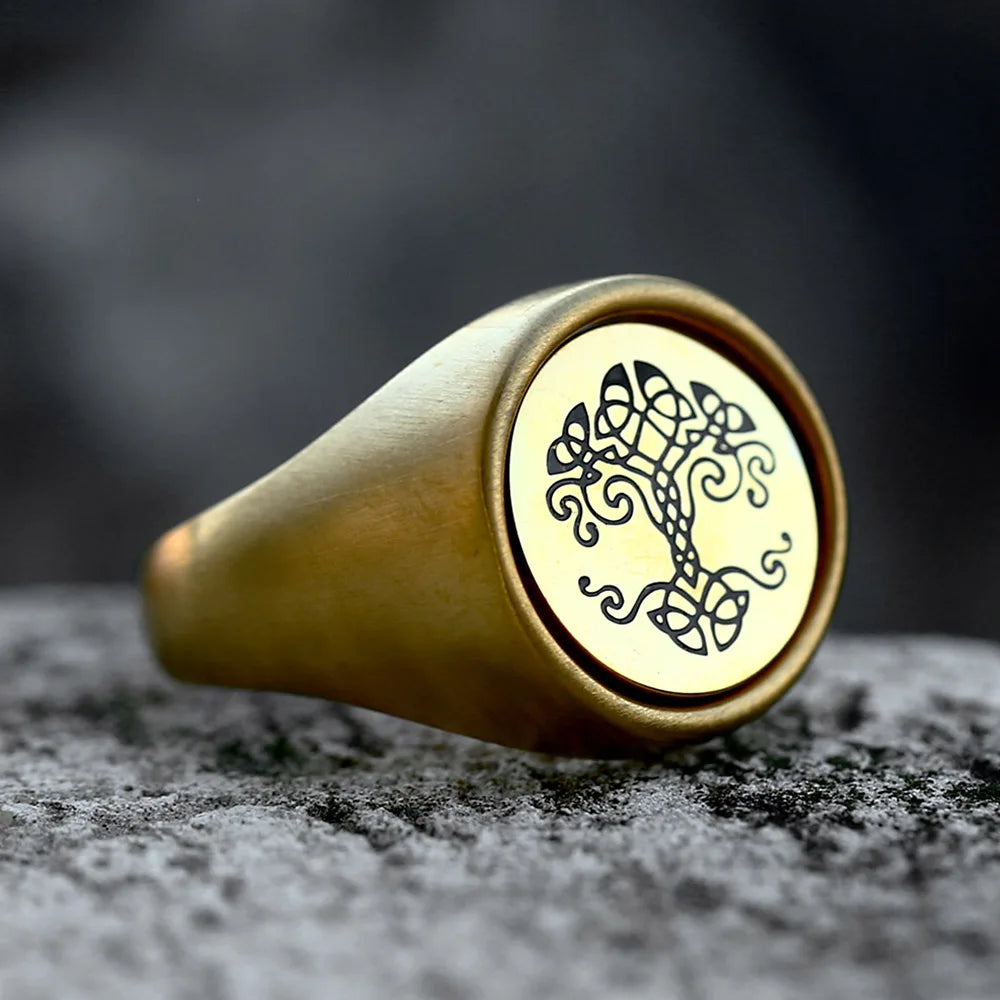 ANILLO ARBOL VIKINGO