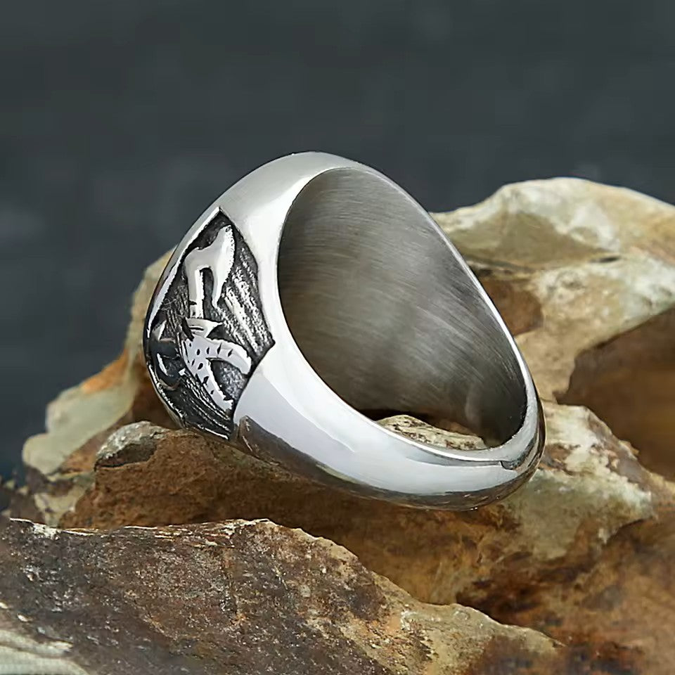ANILLO BRUJULA VIKINGA