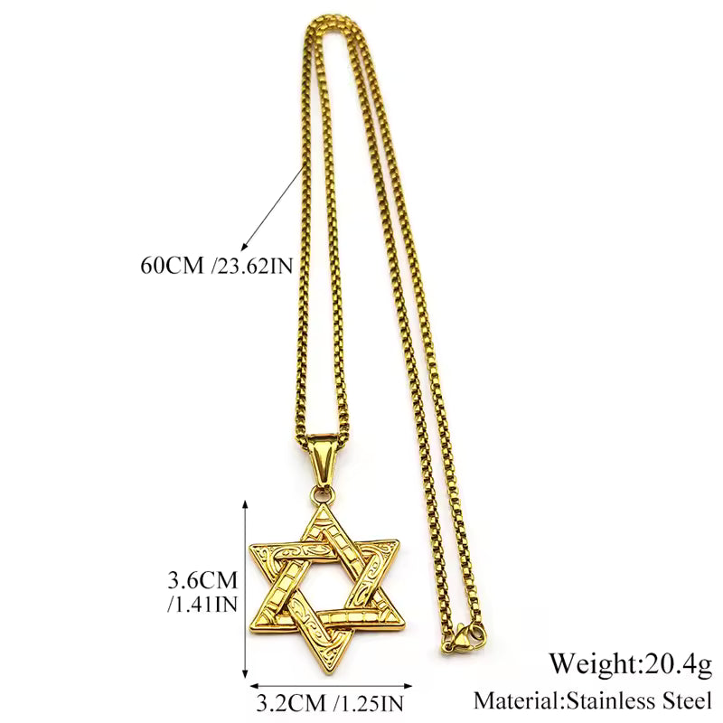 COLLAR ESTRELLA DE DAVID 4