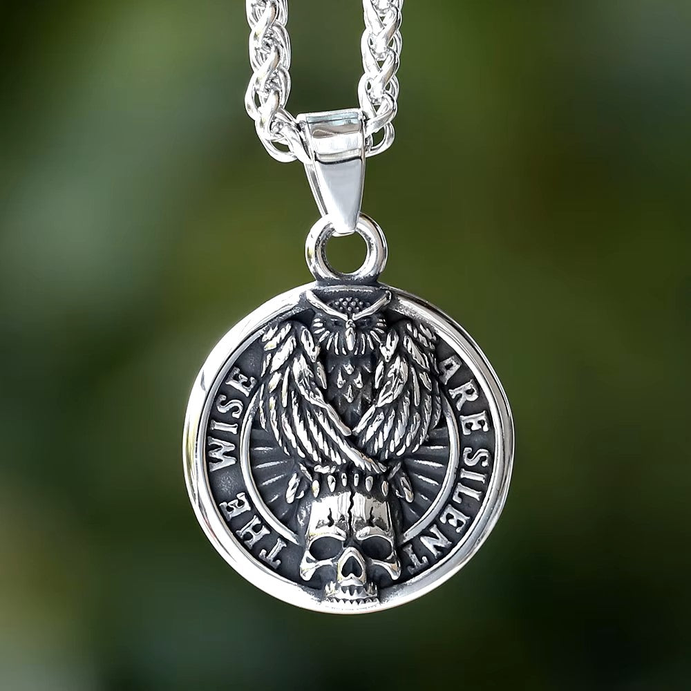 COLLAR BUHO CALAVERA