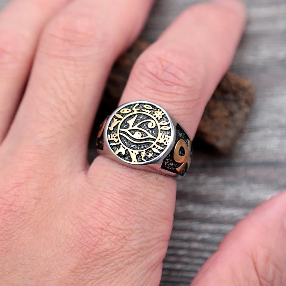 ANILLO OJO HORUS EGIPCIO