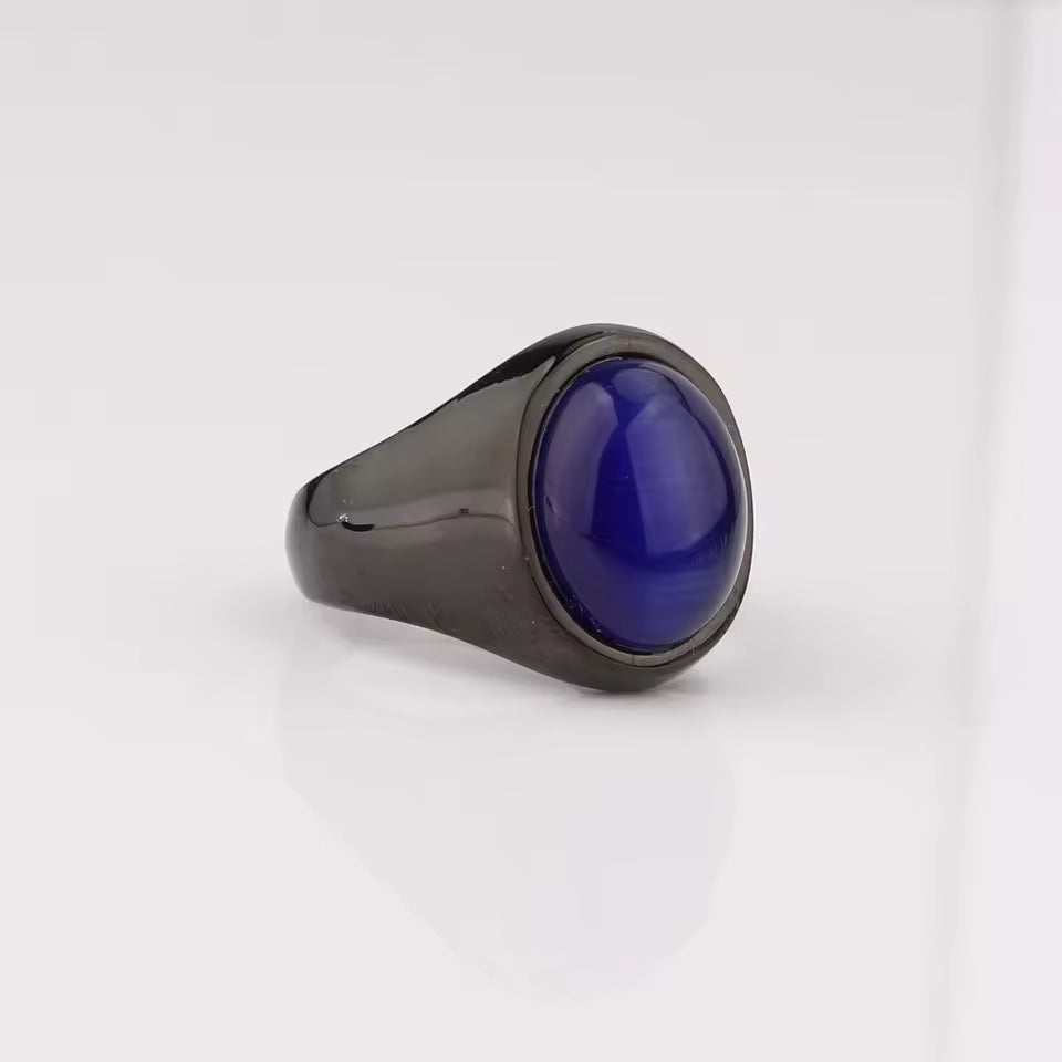 ANILLO PIEDRA AZUL