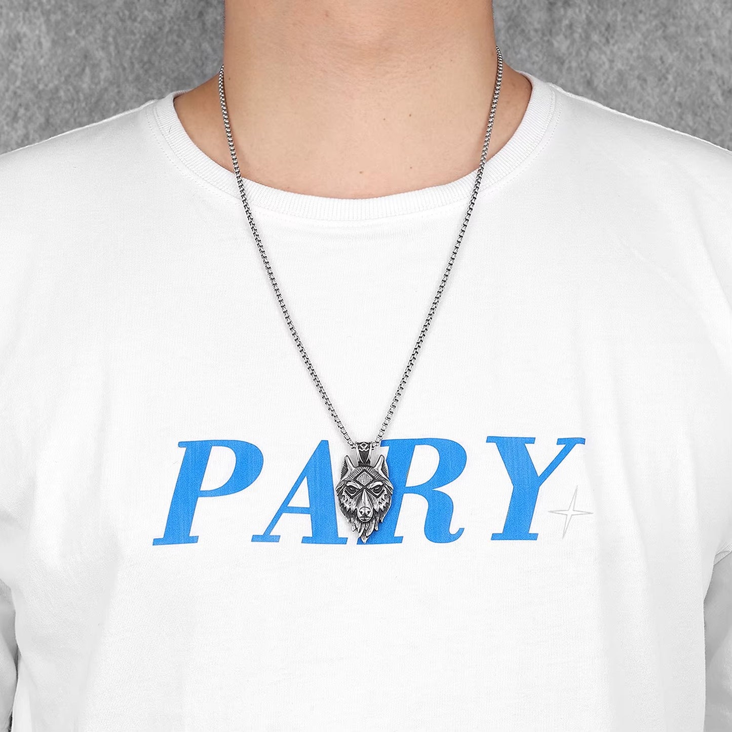 COLLAR LOBO VIKINGO