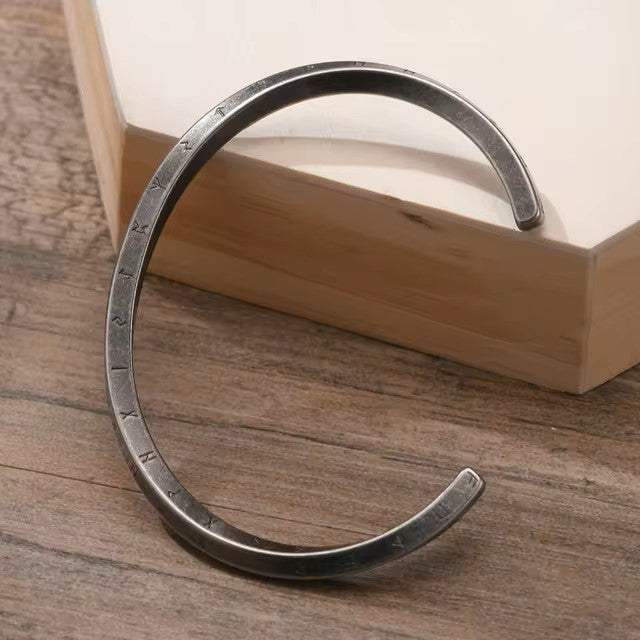PULSERA VIKINGA DE ACERO INOXIDABLE