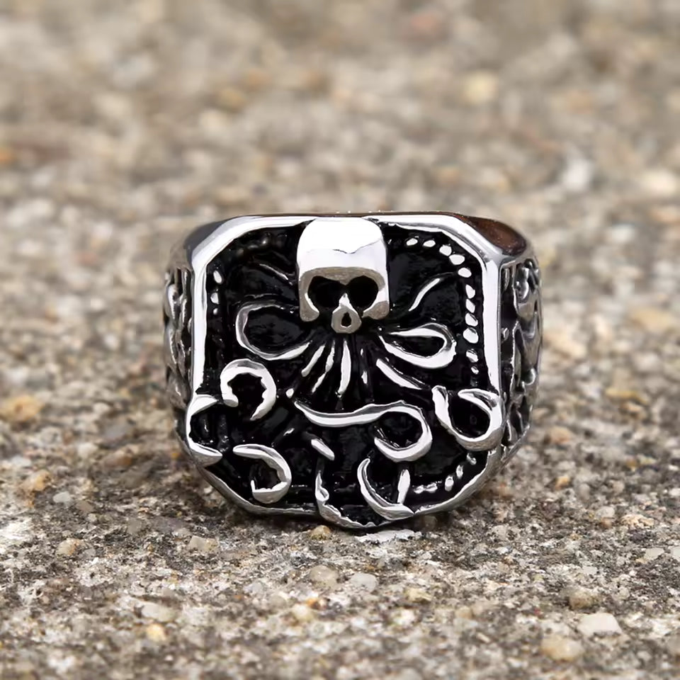 ANILLO PULPO ANIMAL