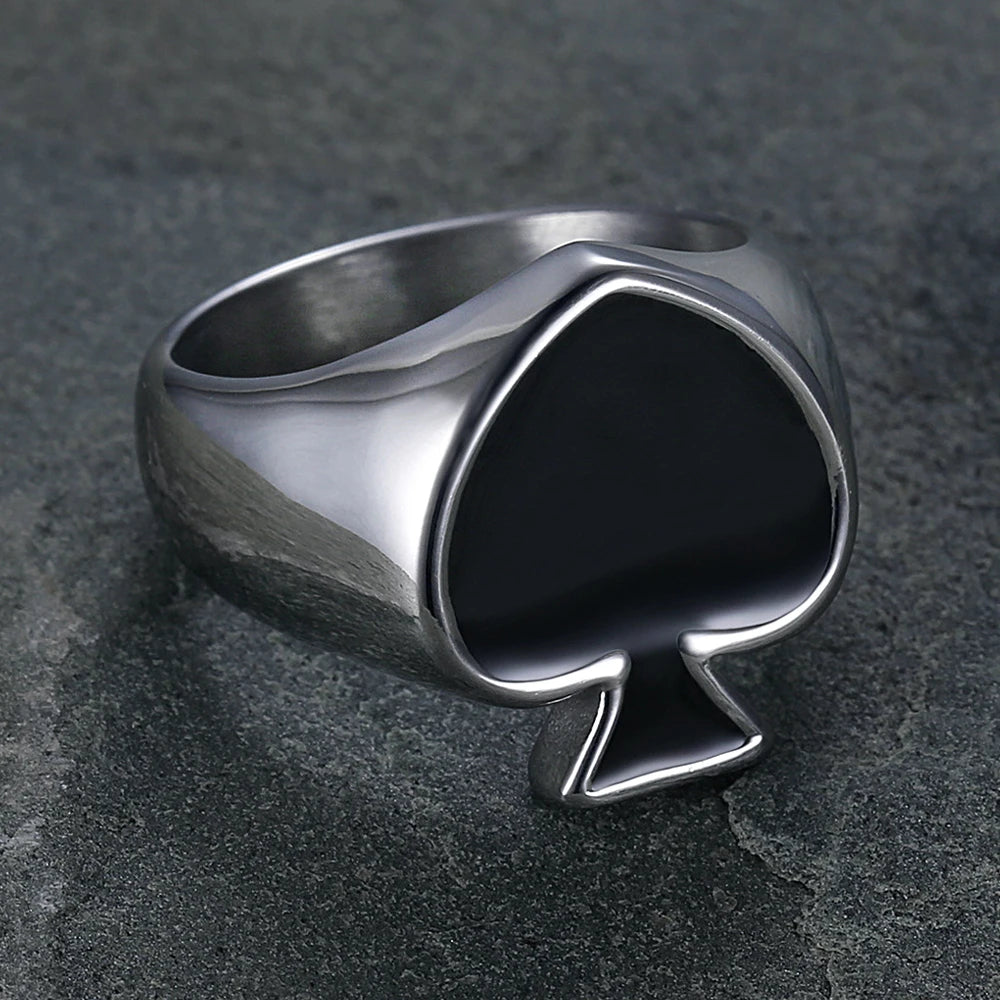 ANILLO PLATEADO CON DISEÑO
