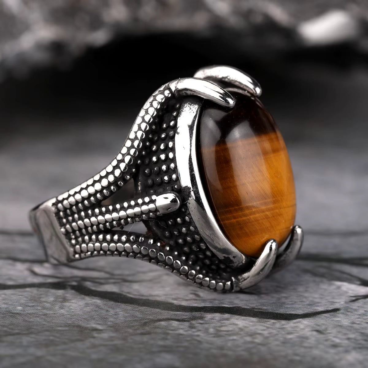 ANILLO GARRA CON GEMA