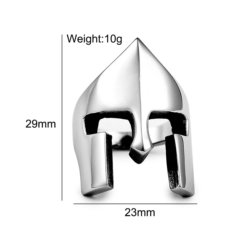 ANILLO CASCO GLADIADOR